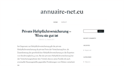 Desktop Screenshot of annuaire-net.eu